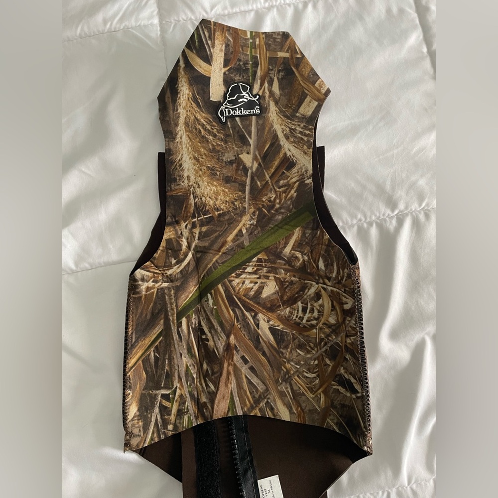 Dokken's Camouflage Dog Hunting Vest XL